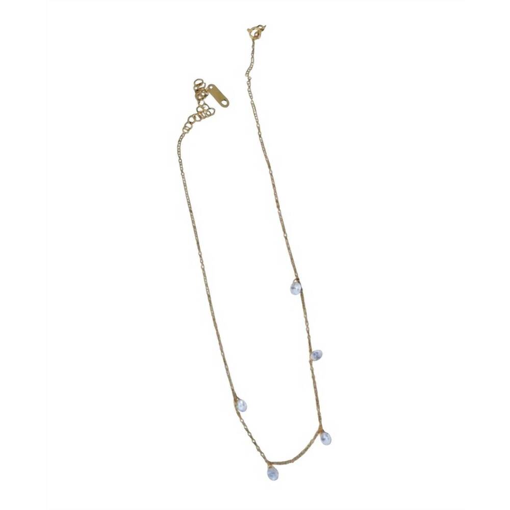 NEW CHANSUTTPEARLS women's the summer necklace in gold